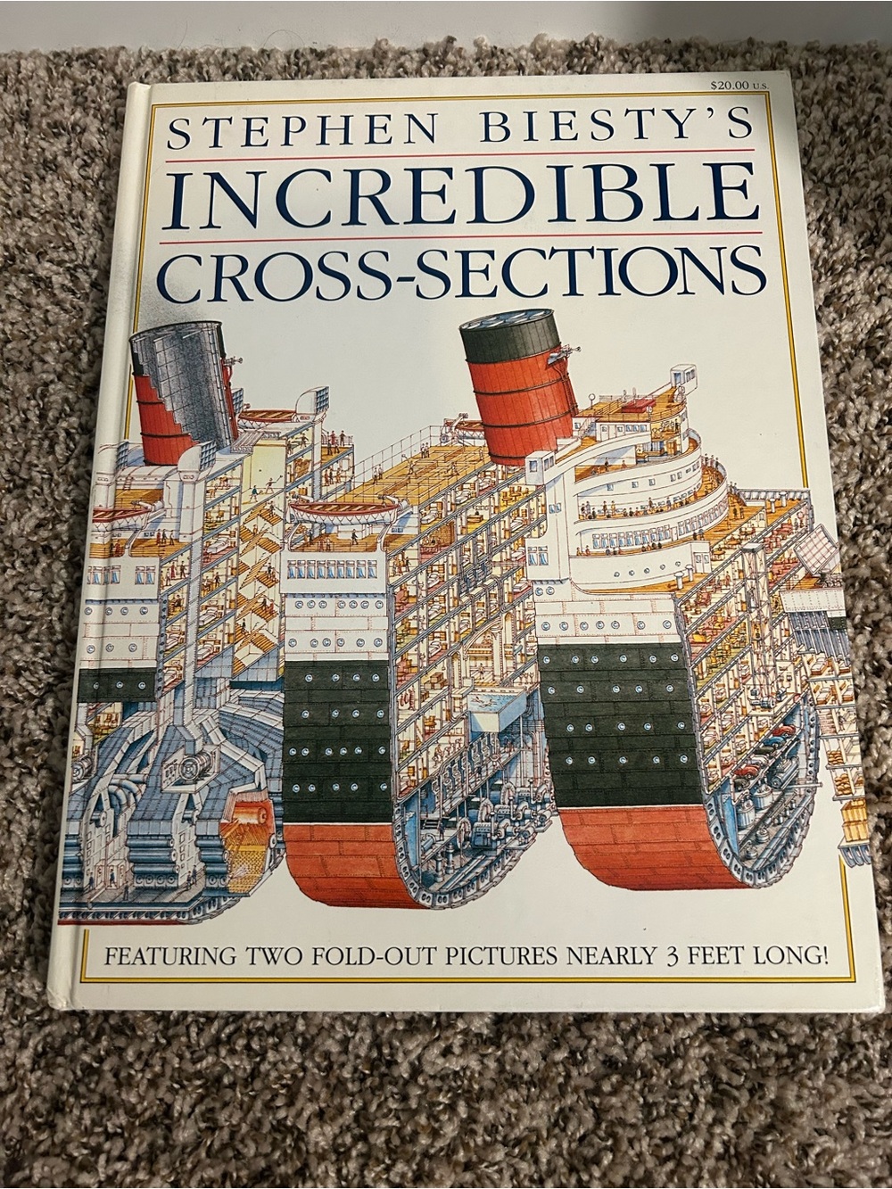 Incredible Cross-Sections Hardcover Book